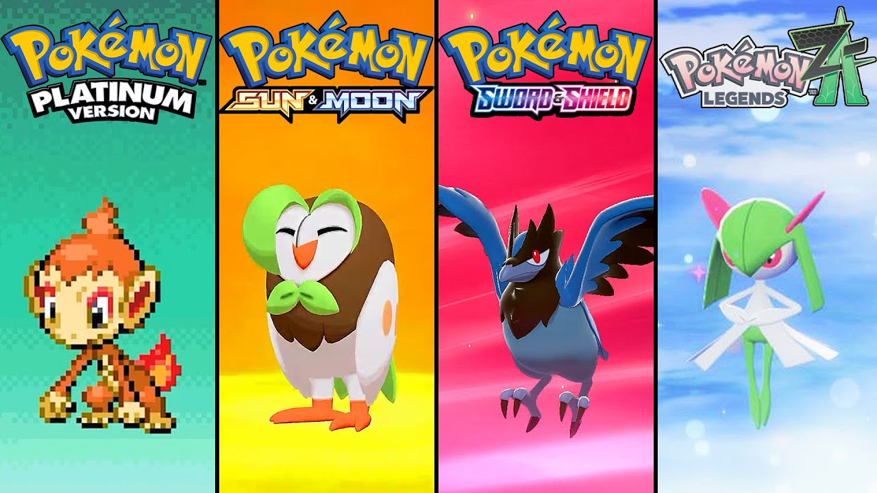 Эволюция покемонов. Анимации эволюции в играх Pokémon (1996–2025). Pokémon Green — Legends Z-a