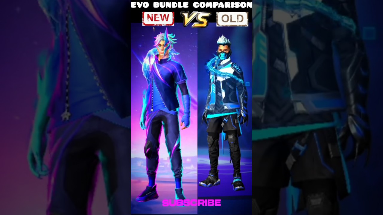 NEW AURORA EVO BUNDLE VS OLD COBRA EVO BUNDLE REVIEW| NEW RING SPIN| GARENA FREE FIRE| GAME ZONE