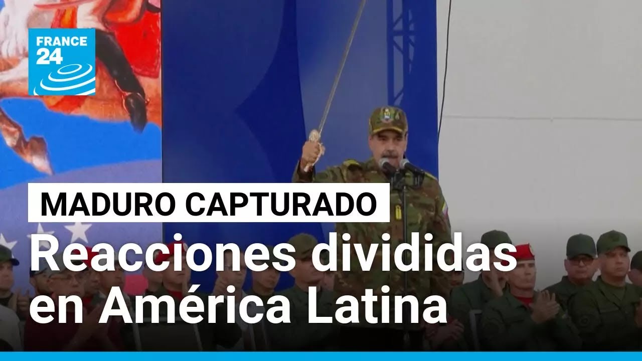 Reacciones divividas en Am&eacute;rica Latina tras intervenci&oacute;n militar de Estados Unidos en Venezuela