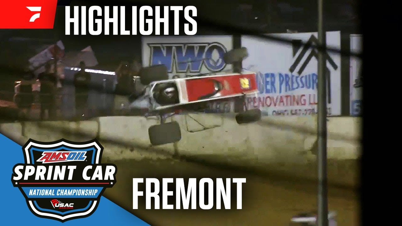 USAC Sprints at Fremont Speedway 6/28/25 | Highlights