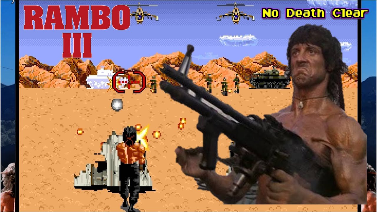 Rambo III (Arcade) 1 Credit Clear (Default Difficulty)