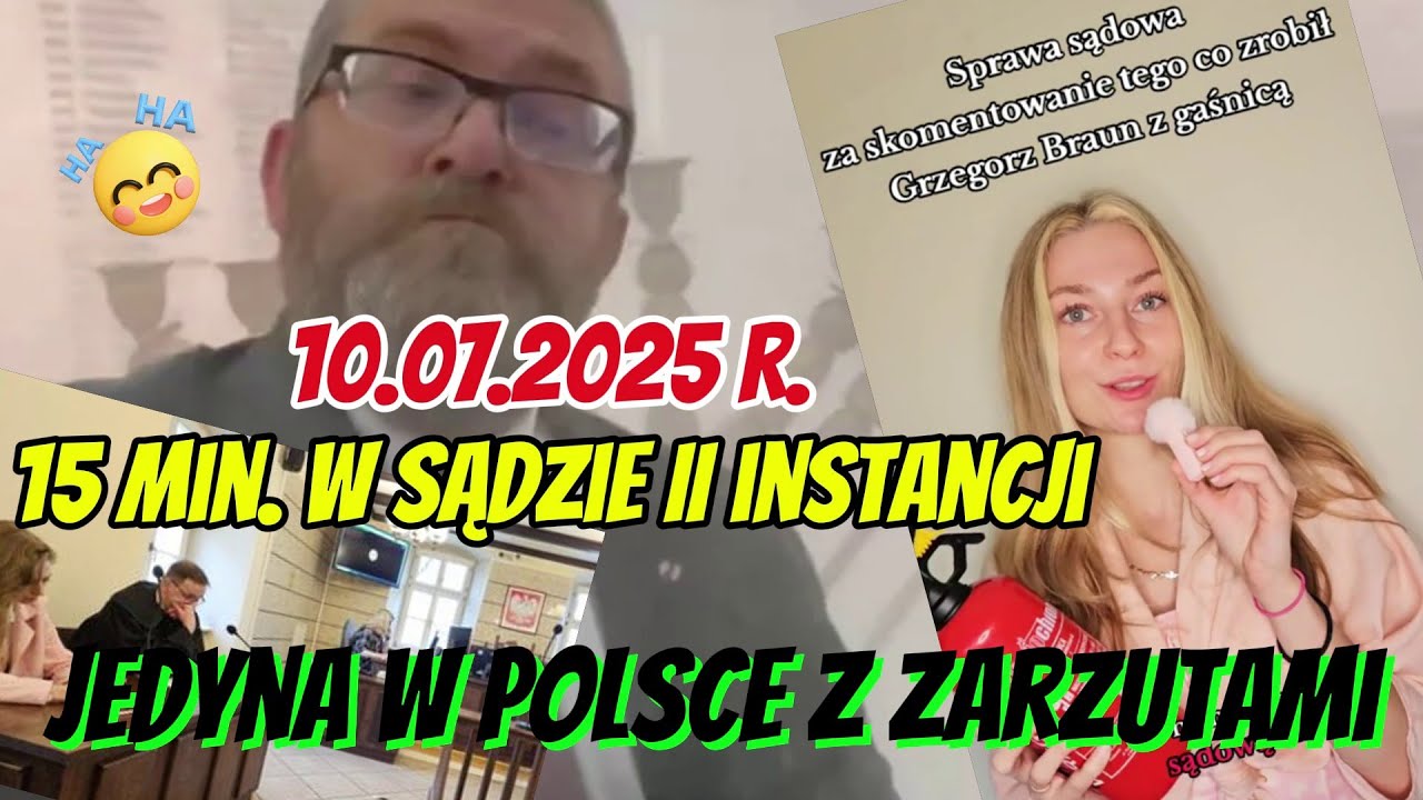 10.07.2025. Rybnik. Sąd Okręgowy. 15 minut w sądzie. Sprawa dotyczy zażalenia na wygrany proces w SR