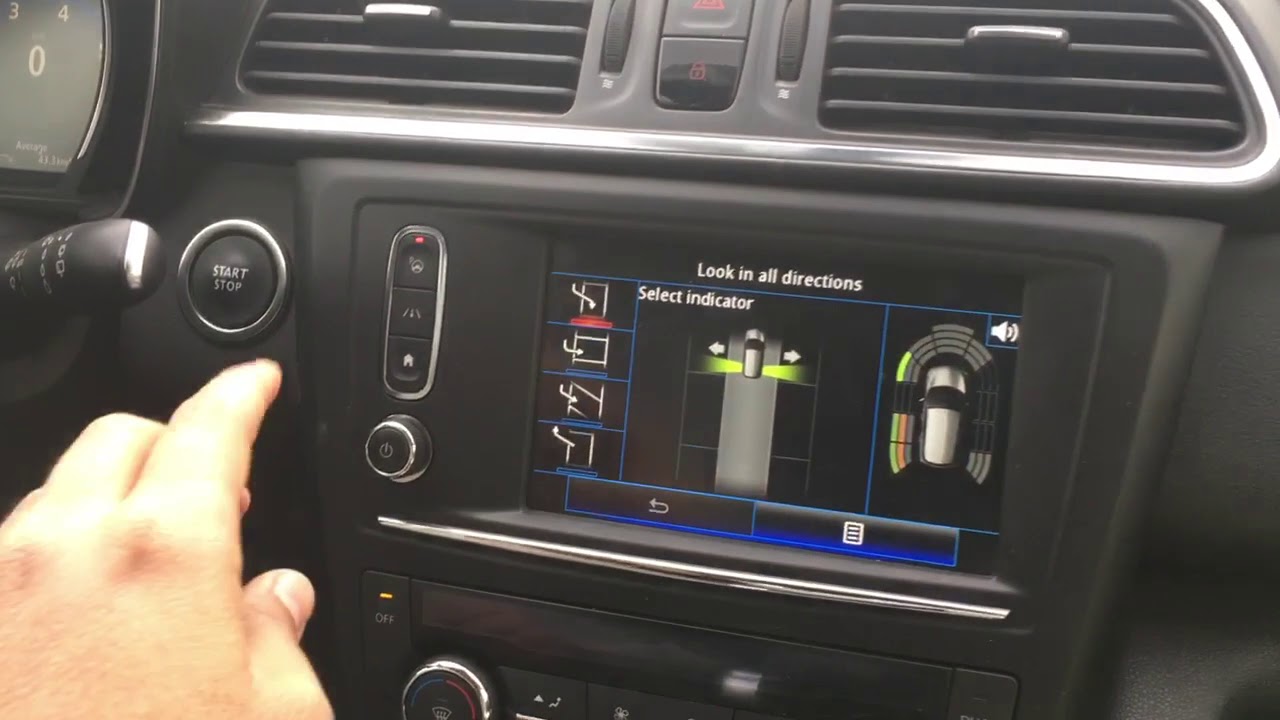 نظام الركن التلقائي رينو كادجار - Renault Kadjar parking assistant