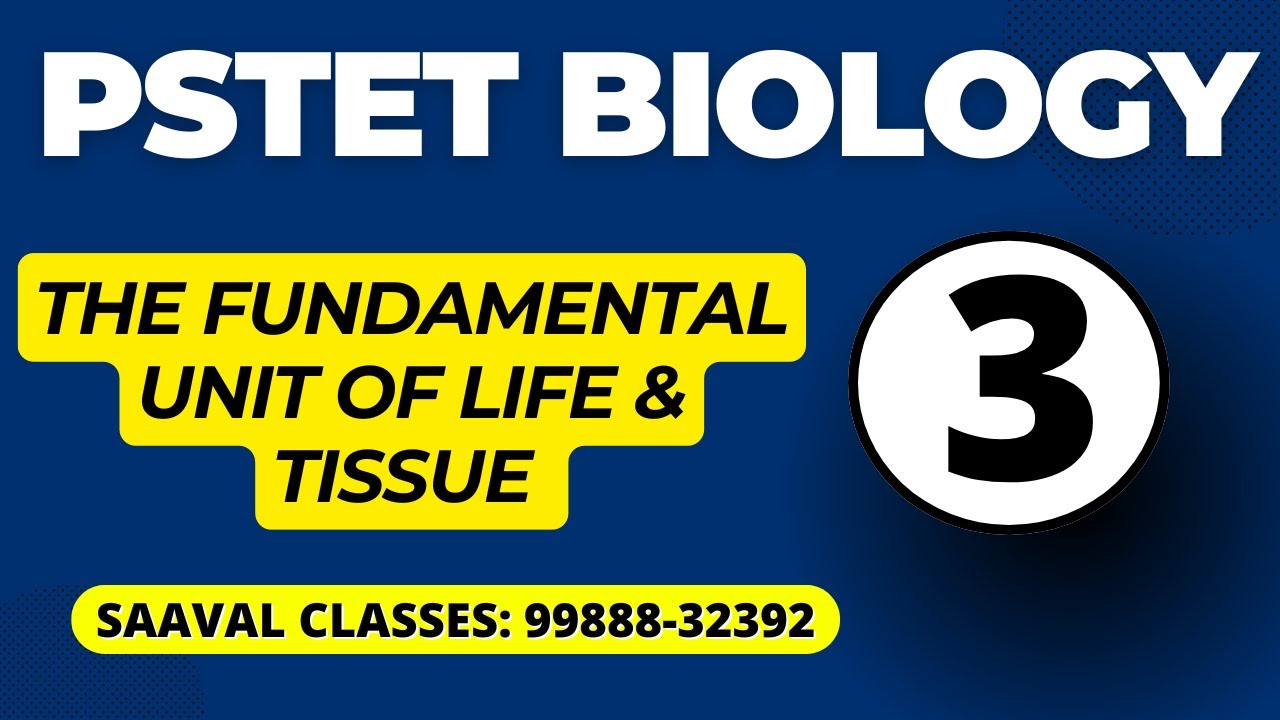 DAY-3 Biology For Paper-2 Sci. Math TISSUE | SAAVAL CLASSES || 99888-32392