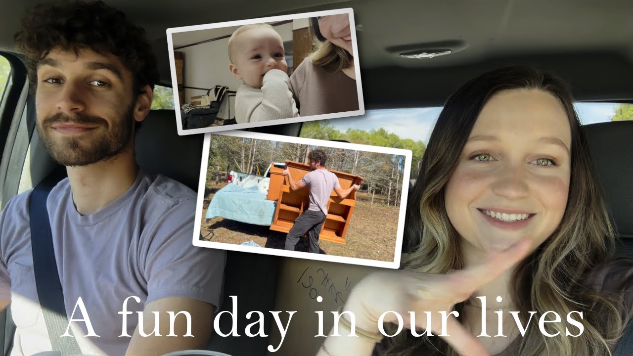 A fun day in our lives! | Buying vintage furniture for our house!