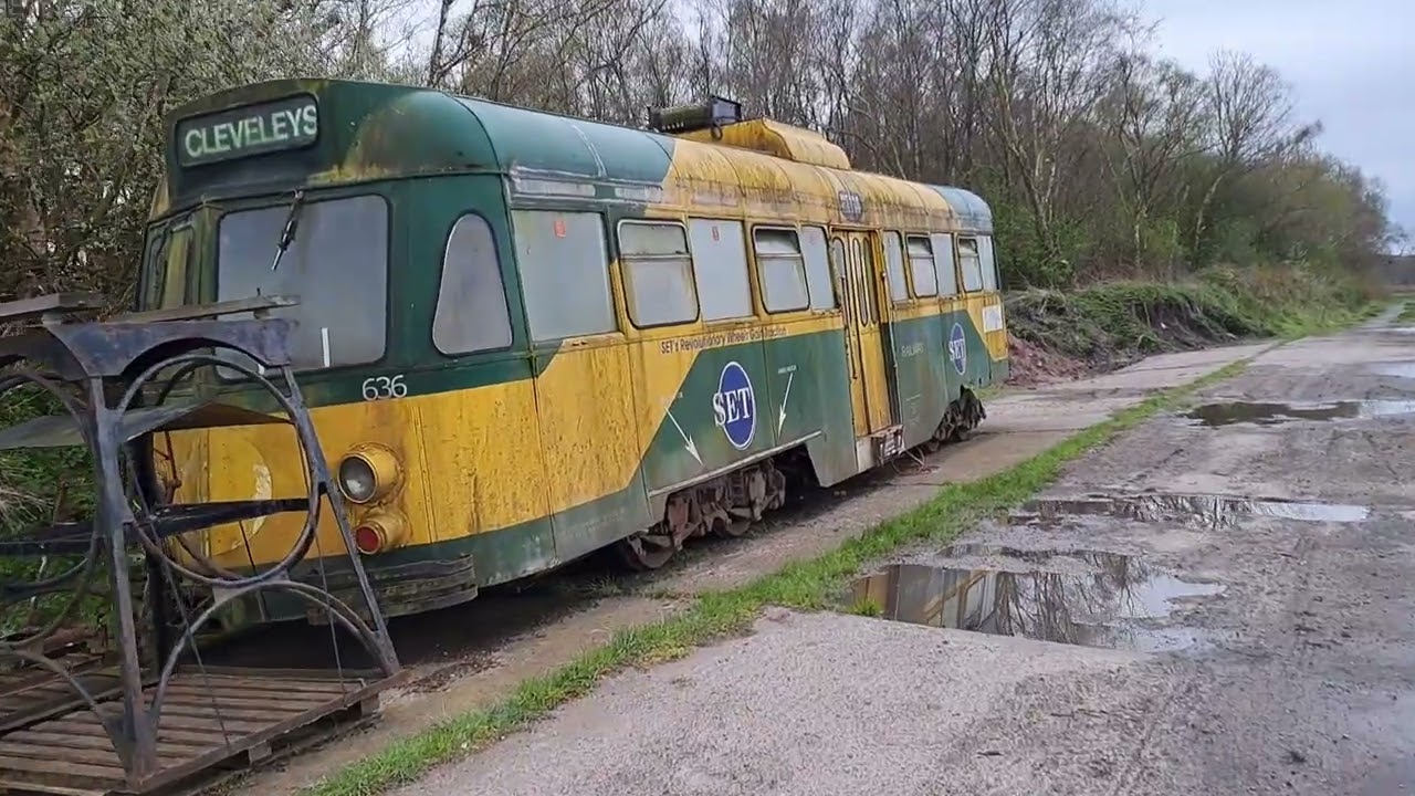 Blackpool tram 636 (299) and me