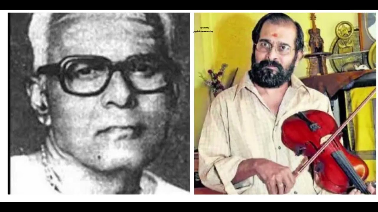 Chalakudy N S Narayanaswamy with B Sashikumar violin everimata kamboji Thyagarajar