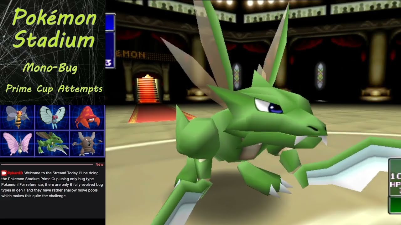 Kanto Bugs Vs. Pokemon Stadium Prime Cup