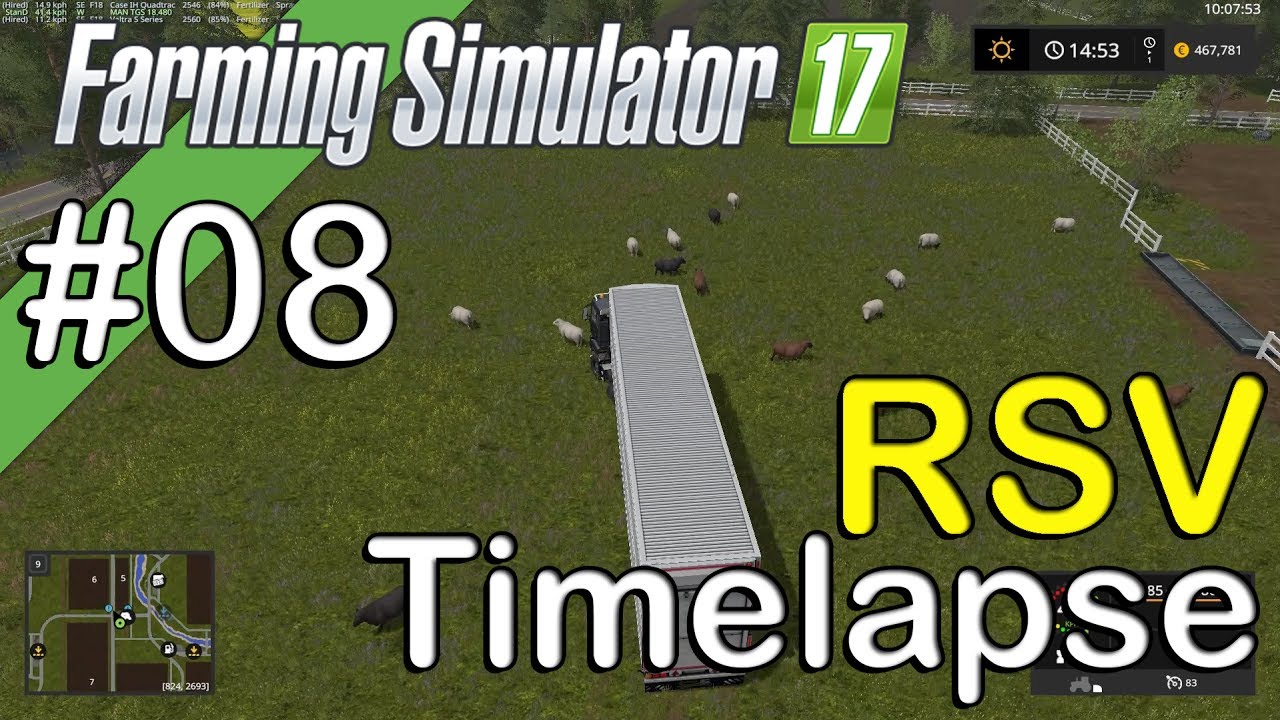 Farming Simulator 2017 - RSV - Timelapse #8 - SHEEP