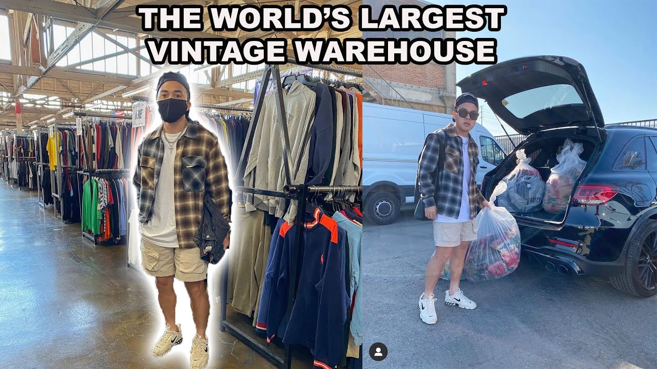 Visited the WORLD'S BIGGEST Vintage warehouse