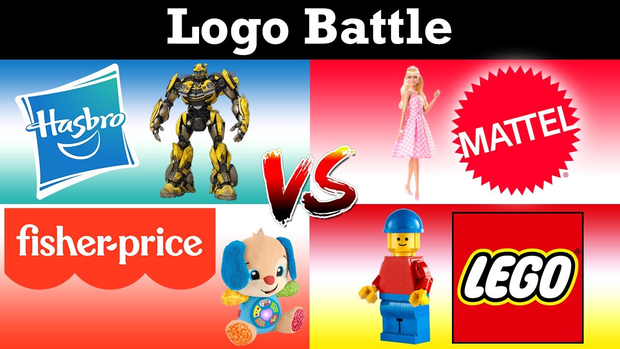 Hasbro kontra Mattel kontra Fisher-Price kontra Lego &ndash; bitwa na logo