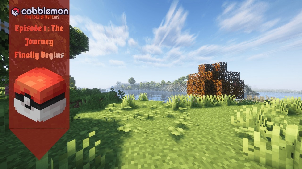 Cobblemon The Series : The Isle Of Realms / Episode 1 : The Journey Finally Begins !