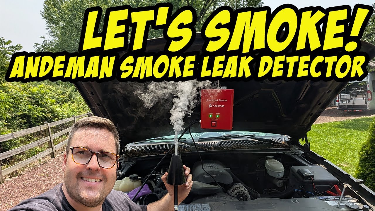 Diagnose Vacuum Leaks Like a Pro! Andeman Smoke Machine Test