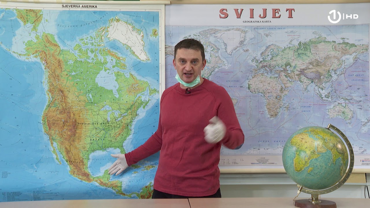 Domaća zadaća za 8. razred: Geografija - Centralna Amerika