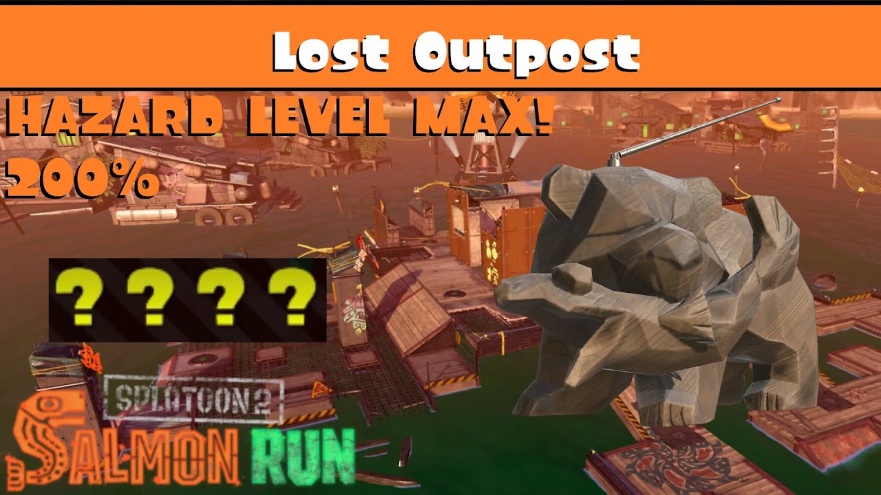 Sure, why not? Grizzco Rotation HAZARD LEVEL MAX on Lost Outpost [Splatoon 2 Salmon Run Gameplay]