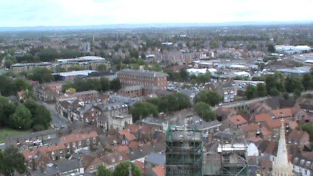 Medieval York with it's unique Minster Cathedral (HD)