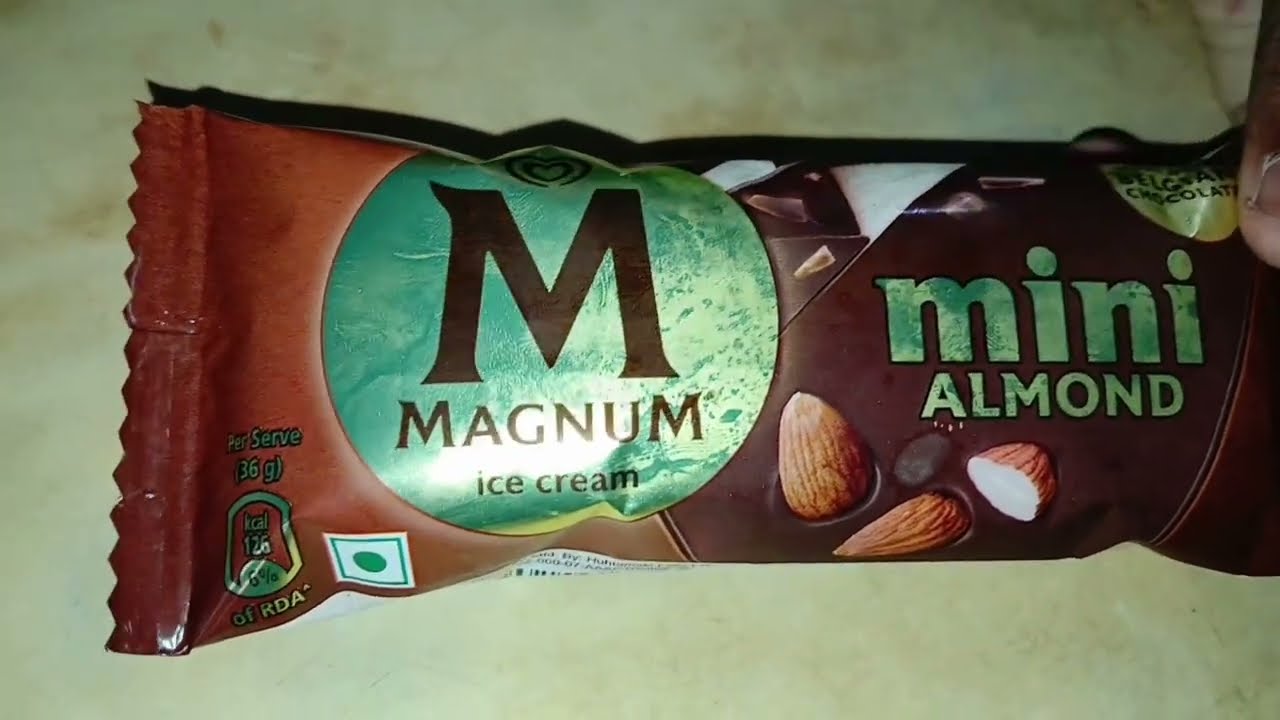 Kwality Walls Magnum Mini Almond Icecream #review