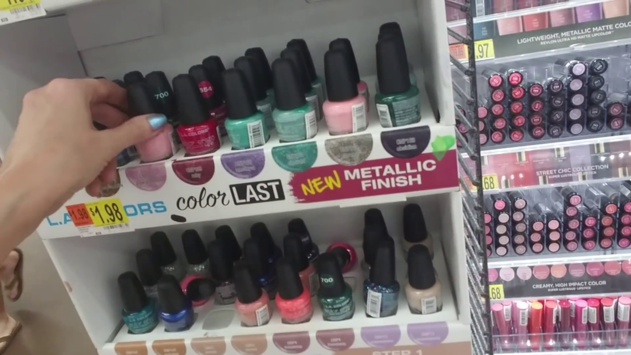 SouthernASMR Sounds | Nail Lacquer Organizing in Walmart