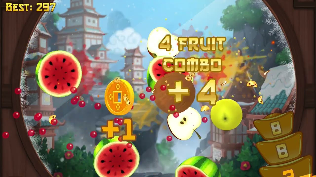 Apple Arcade Fruit Ninja Classic + Zen Mode