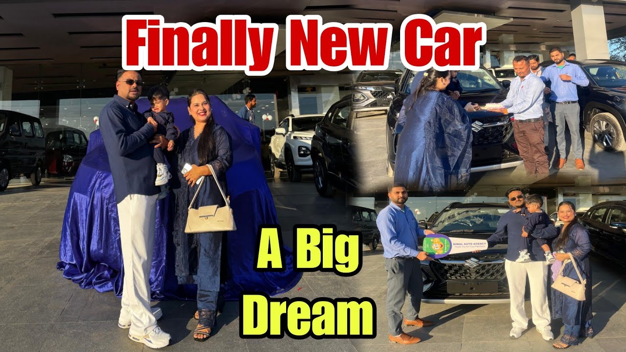 Dream come true 🌺 New Car Delivery Vlog🌺A Big Dream 🥰