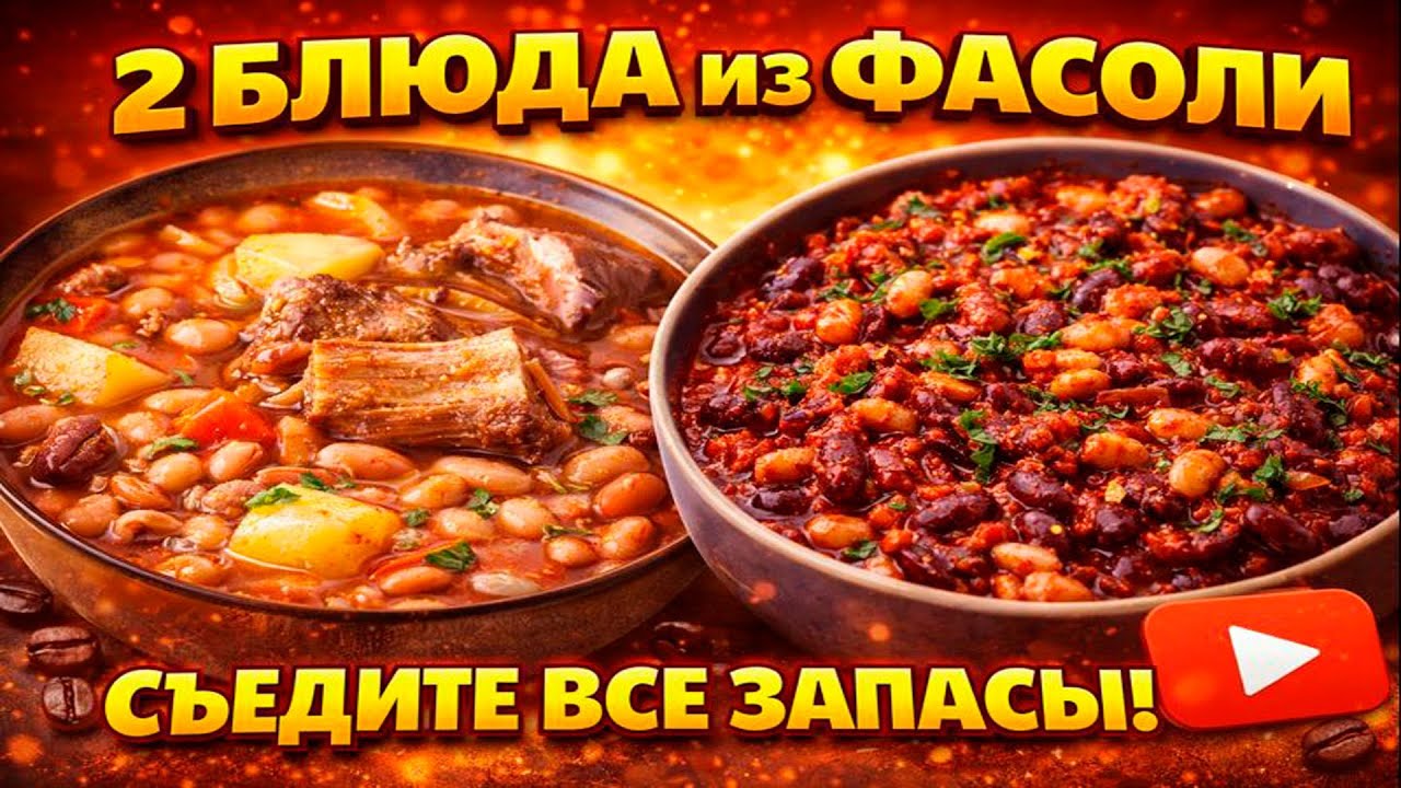 Вы будете готовить это каждую неделю! Блюда из фасоли