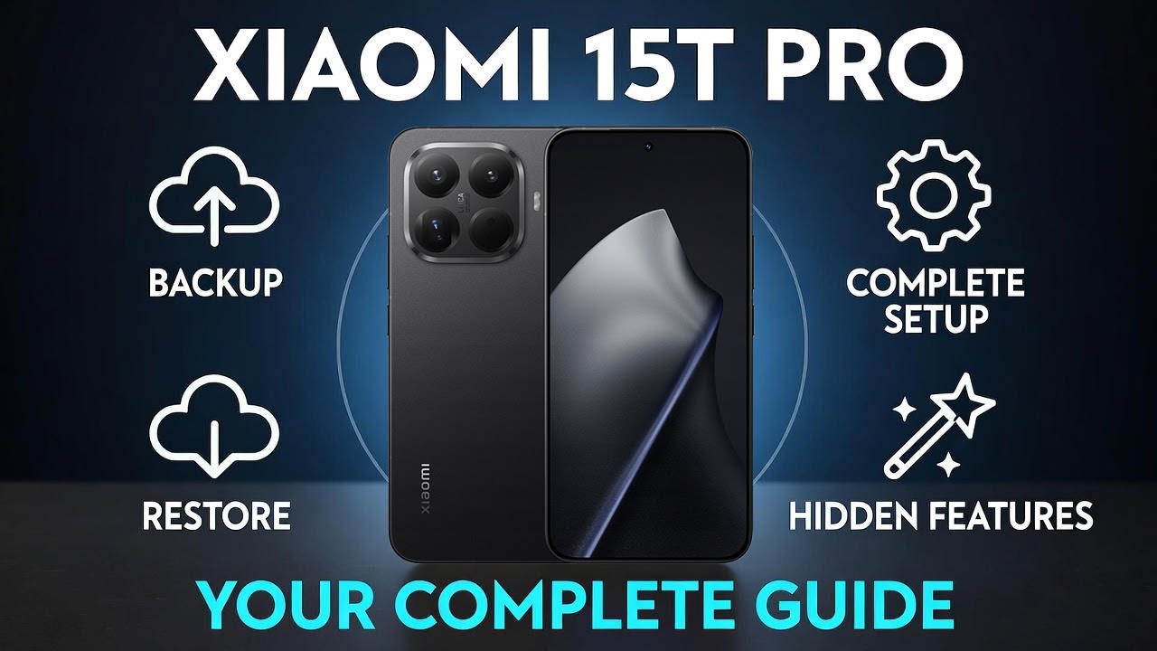 Xiaomi 15T Pro &mdash; Полная настройка, резервное копирование, восстановление и скрытые функции