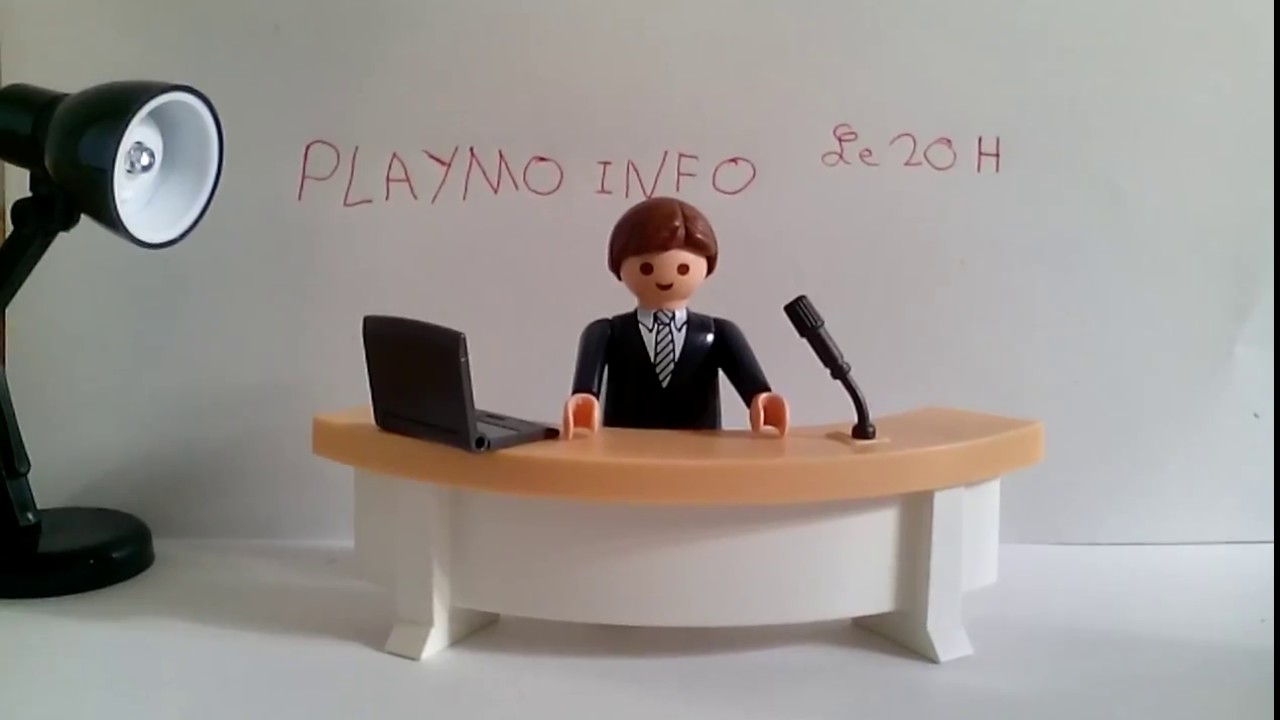Journal de 20H playmobil.