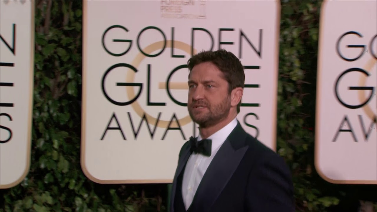 Gerard Butler Fashion - Golden Globes 2016