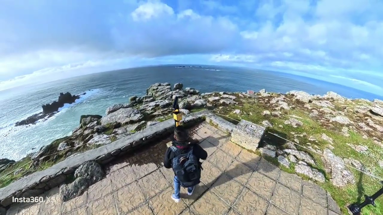 A trip to lands End Cornwall usinh insta 360 x5