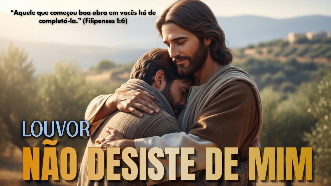 NÃO DESISTE DE MIM / Quando Deus Continua Mesmo Quando Eu Falho / Louvor Profundo de Cura