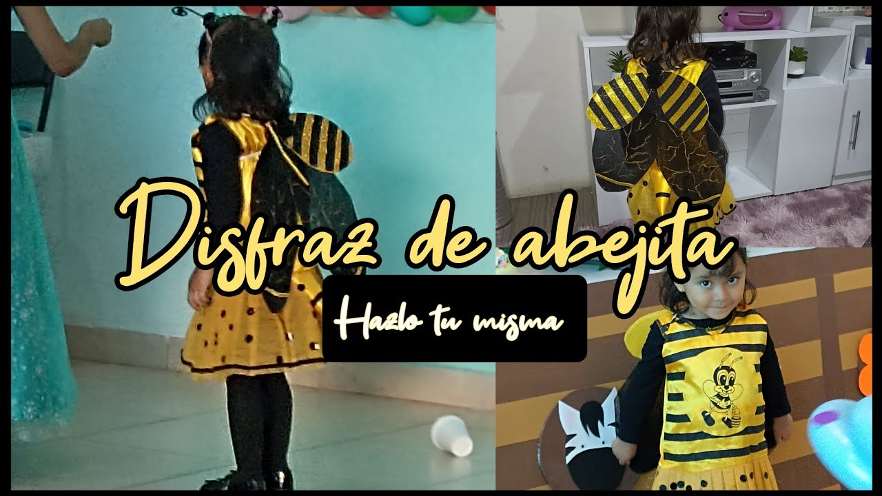 CÓMO HACER ALAS DE ABEJA 🐝 #DYS #disfrasdeabejita #disfraces