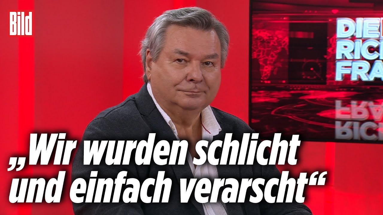 „Die Grünen führen uns in die Deindustrialisierung“ | Waldemar Hartmann | Die richtigen Fragen