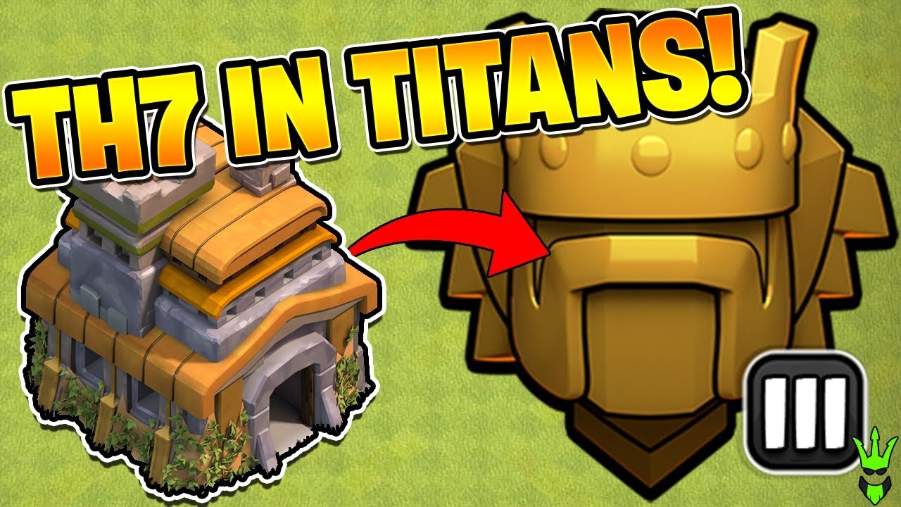 TH7 ПОПАДАЕТ В ЛИГУ ТИТАНОВ! — Push That Rush, эпизод 22 — Clash of Clans