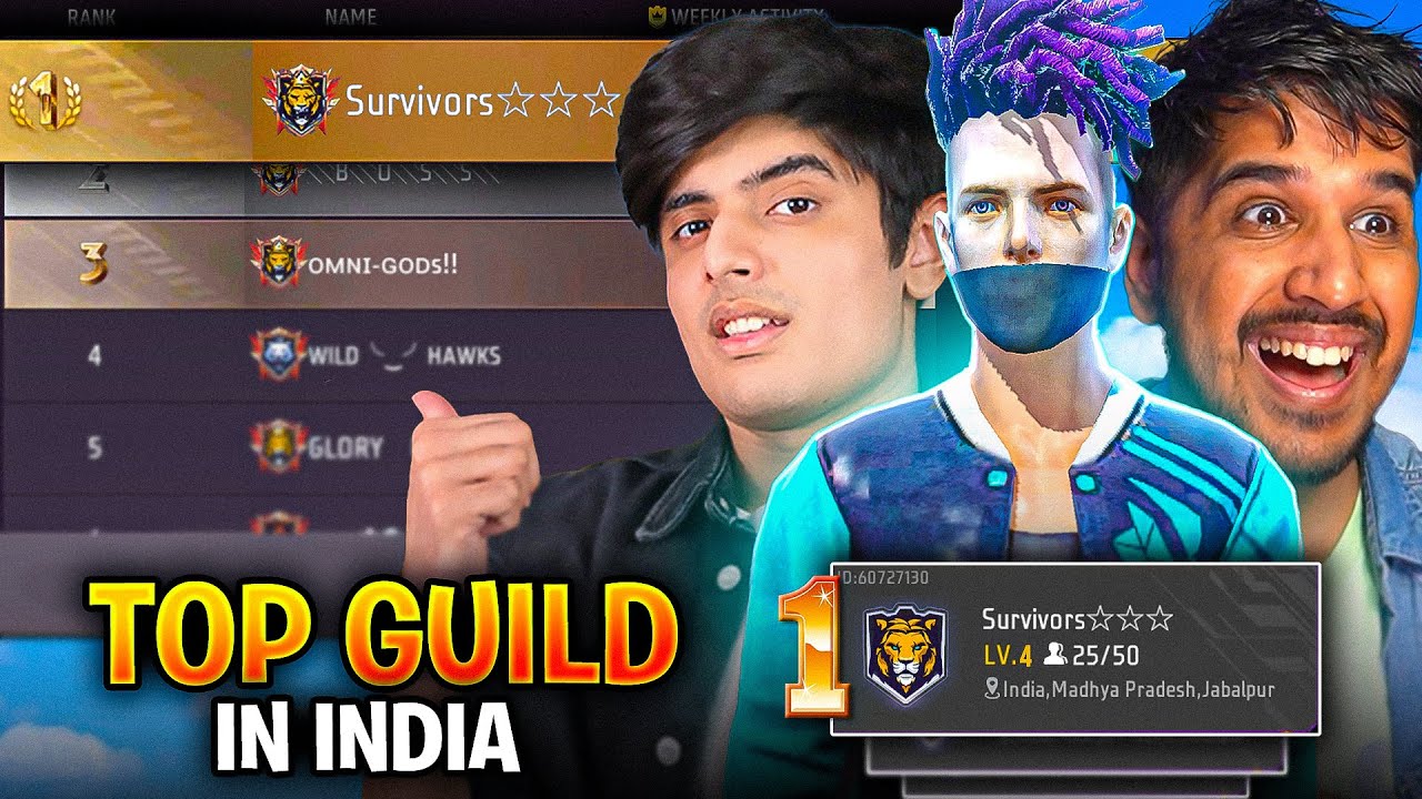 TAKING MY GUILD INTO TOP 1 IN INDIA 🇮🇳
