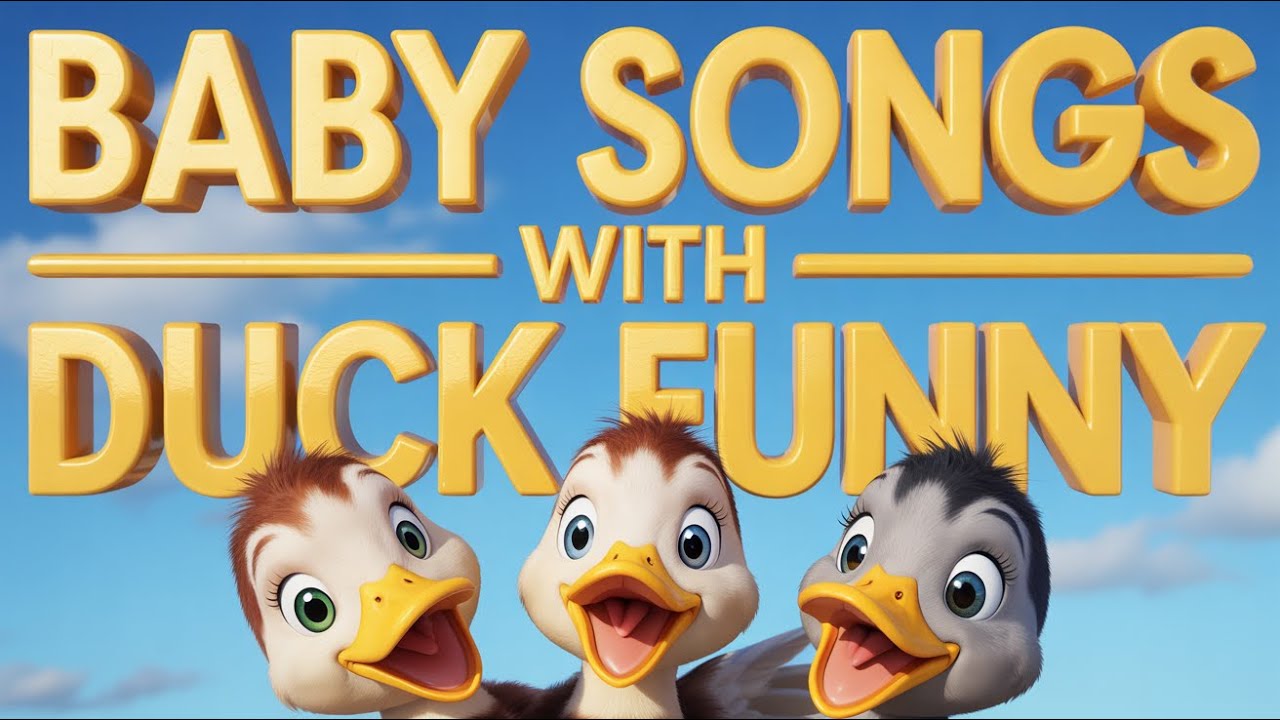 English Learning Song About Ducks | Fun Nursery Rhyme for Kids with Quack Quack and Melody