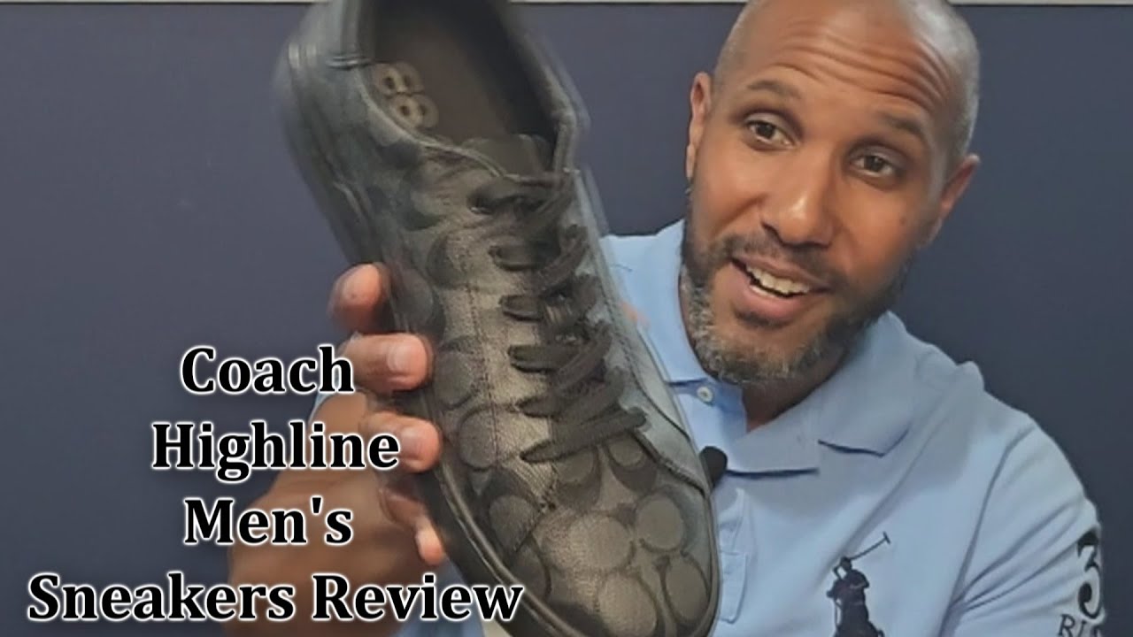 Coach Highline Men's Sneaker (Black) Review