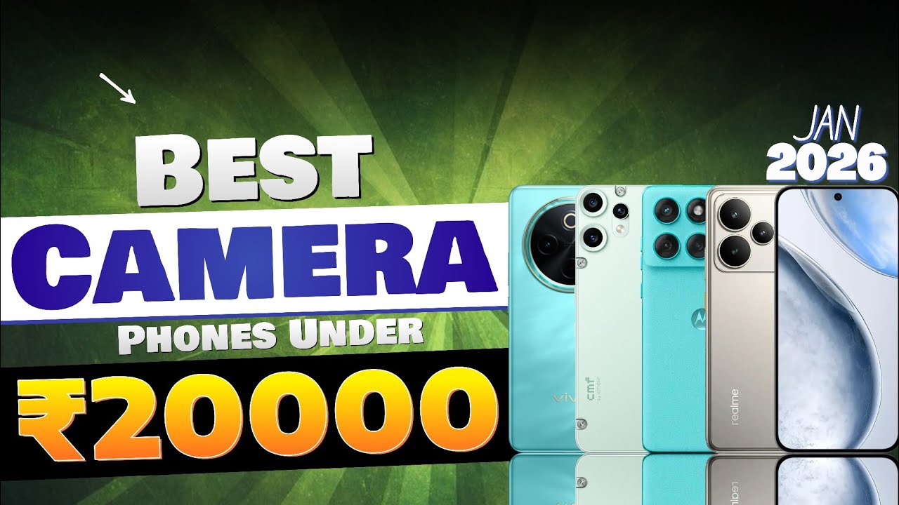 Best Camera Phone Under ₹20,000 🔥 DSLR Level Camera? | Jan 2026