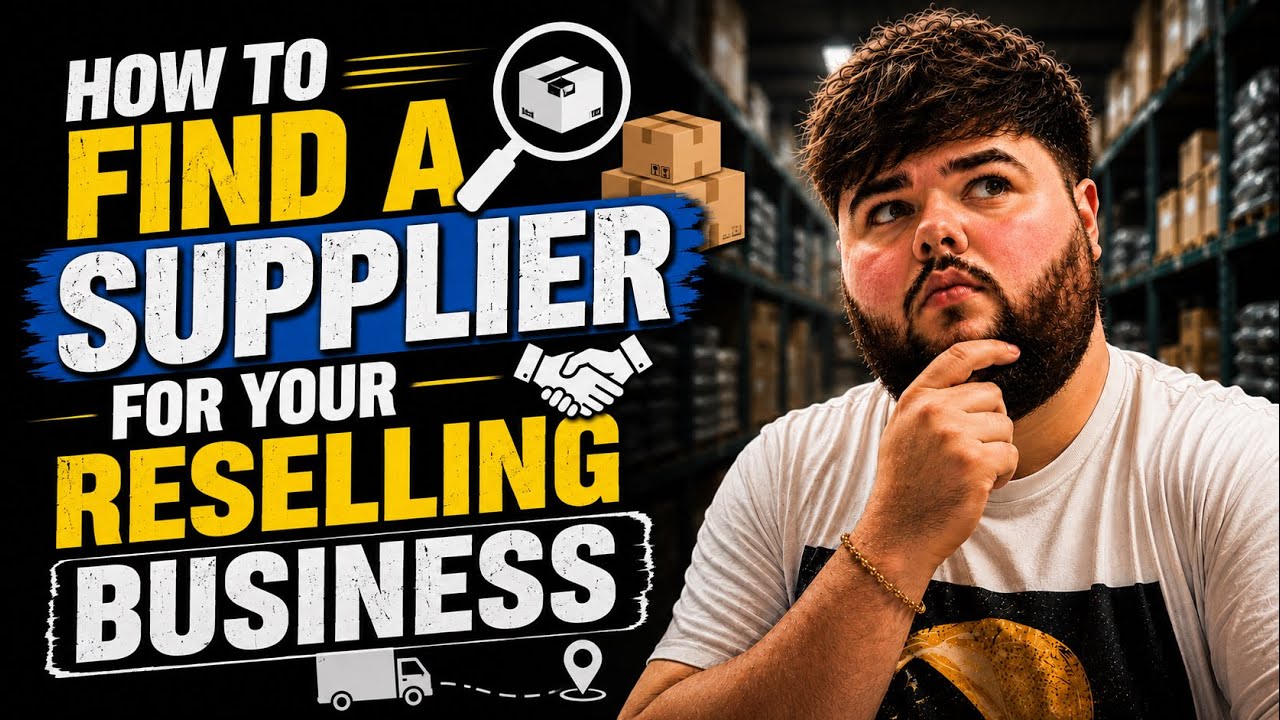 Do This To Find Suppliers For Your Reselling Business...