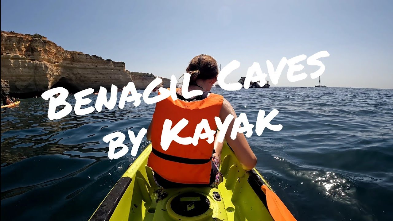 🇵🇹 Accessing Benagil Caves, Algarve, Portugal by Kayak - No experience needed. 🇵🇹