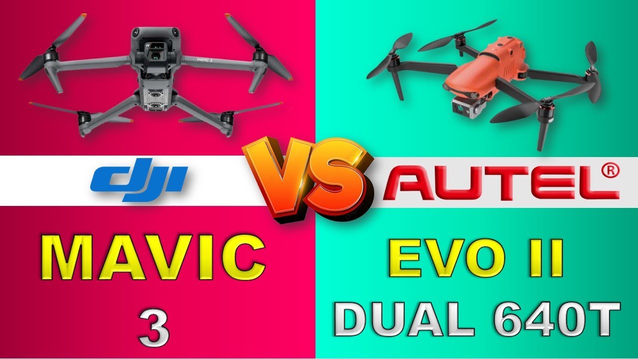 AUTEL EVO II DUAL 640T VS DJI MAVIC 3 Full Comparison !