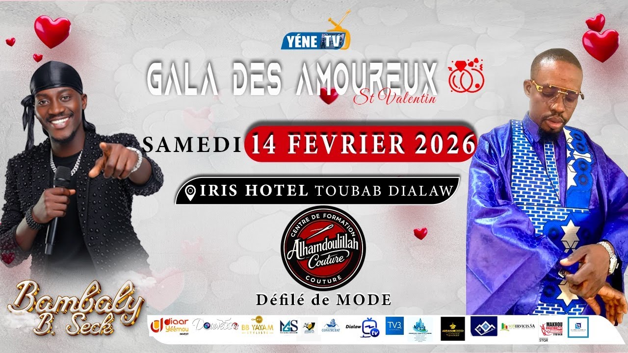 Diner De Gala Des Amoureux : Défilé de Mode Avec Al hamdoullah Couture