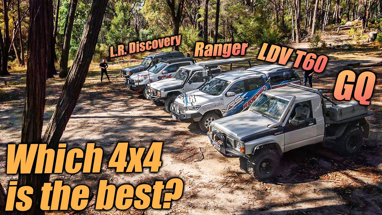 OFFROAD Challenge | GQ Patrol против Ford Ranger против Land Rover Discovery