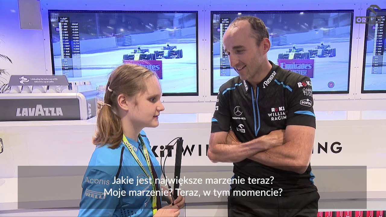Robert Kubica odpowiada na pytania Julii - Grand Prix Francji cz.2