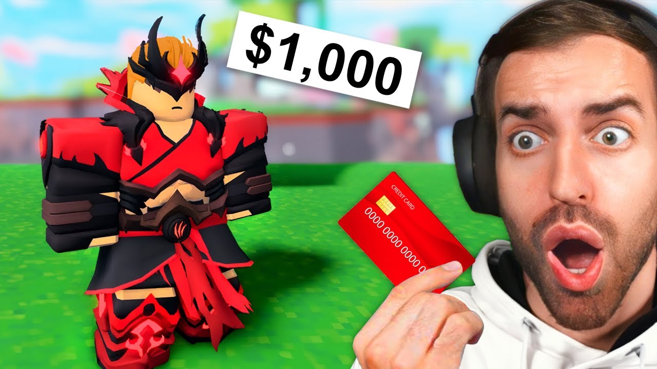 I Became STUPIDLY OVER-POWERED For $1,000 in Roblox Bed Wars