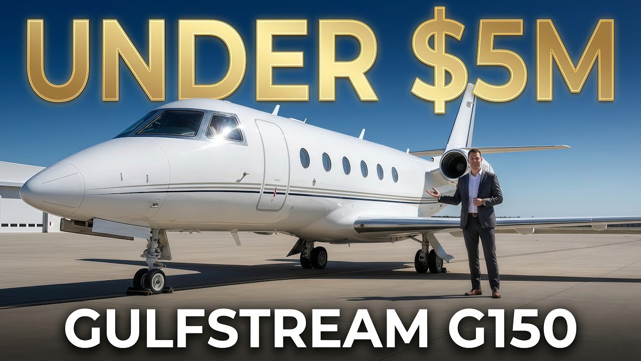 Under $5M Gulfstream G150 Full Tour & Review — Cabin, Range, Specs & Why It’s the Best Value Jet