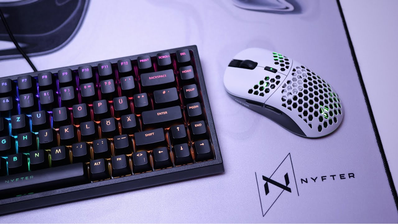 Custom Maus & Tastatur 🤯 Das steckt hinter der Gaming Marke Nyfter!