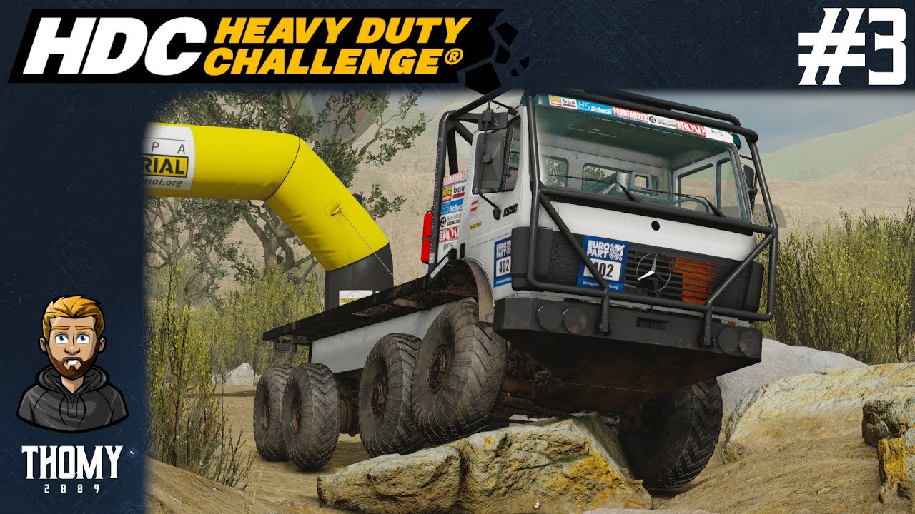 Heavy Duty Challenge - The Off-Road Truck Simulator #3 - Weiter gehts mit dem Mercedes-Benz SK 3553!
