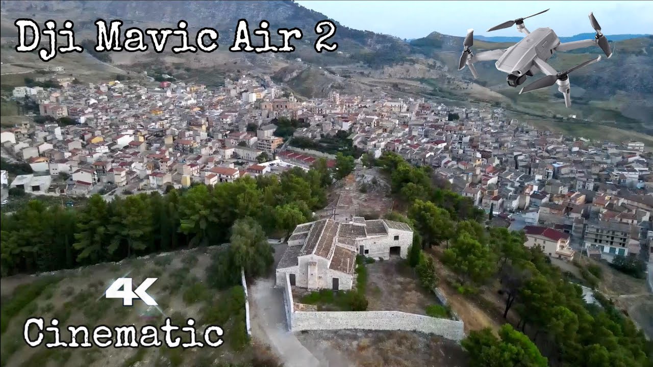 Mavic Air 2 Cattolica Eraclea Vista dal Monte San Calogero “Cinematic 4k”
