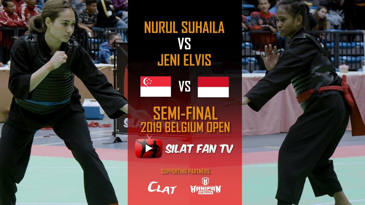 NURUL SUHAILA V JENI ELVIS | 2019 PENCAK SILAT BELGIUM OPEN