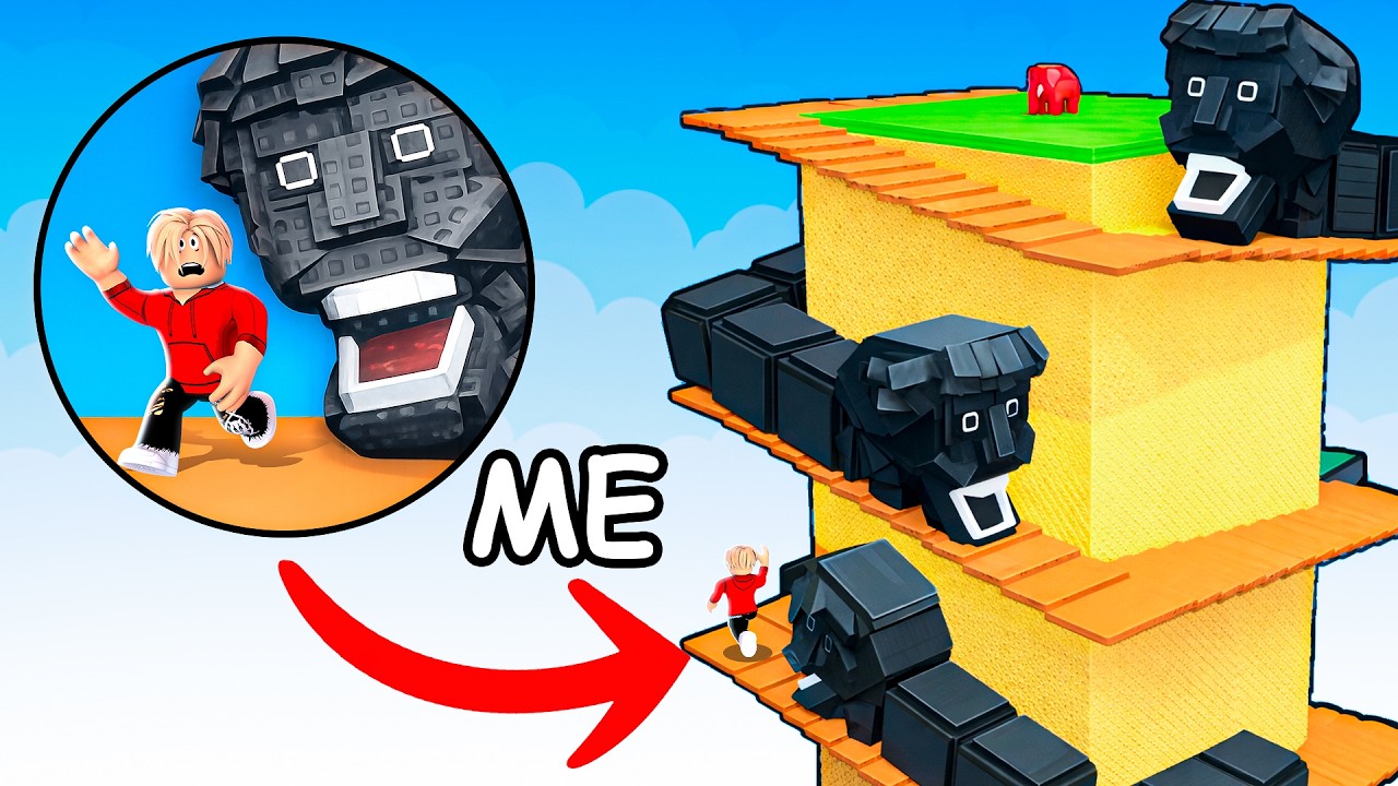 Climbing WORM TOWER to Save BRAINROTS in Roblox..